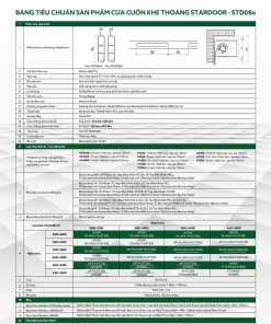 Cửa cuốn stardoor Std08e