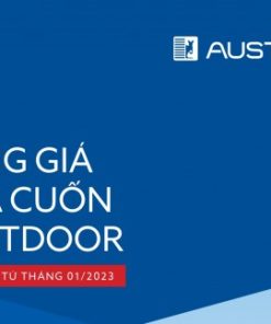 Giá cửa cuốn austdoor khe thoáng