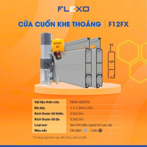 Cửa cuốn Flexo F12